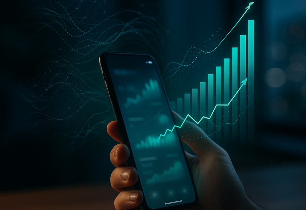 IA impulsiona apps de finanças a US$ 202 bi até 2035