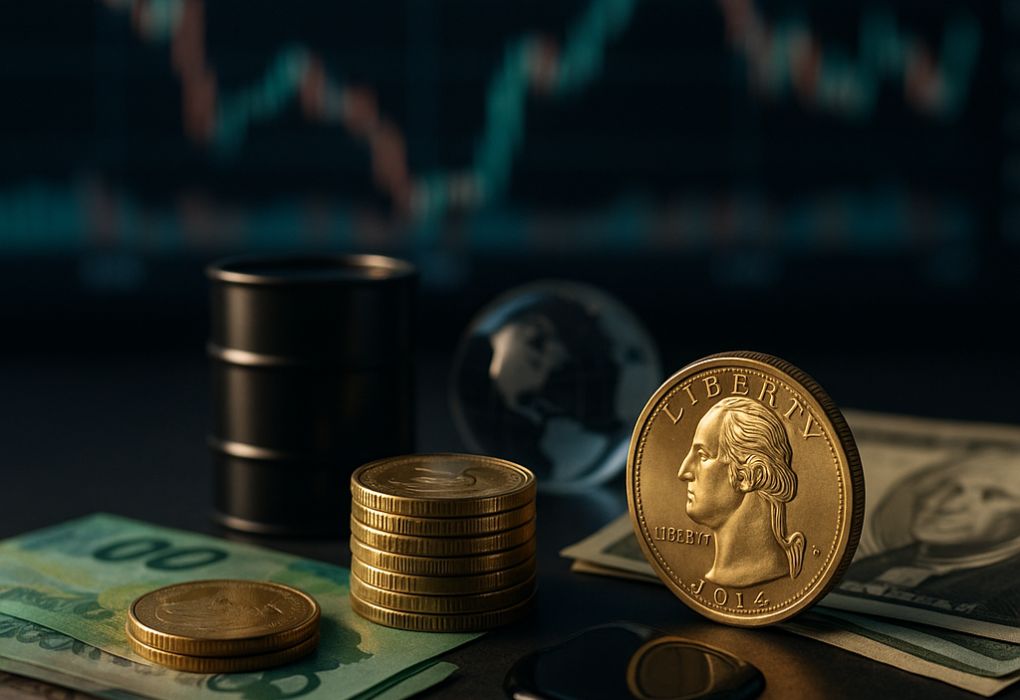 Dólar forte e petróleo redefinem o papel do dólar canadense