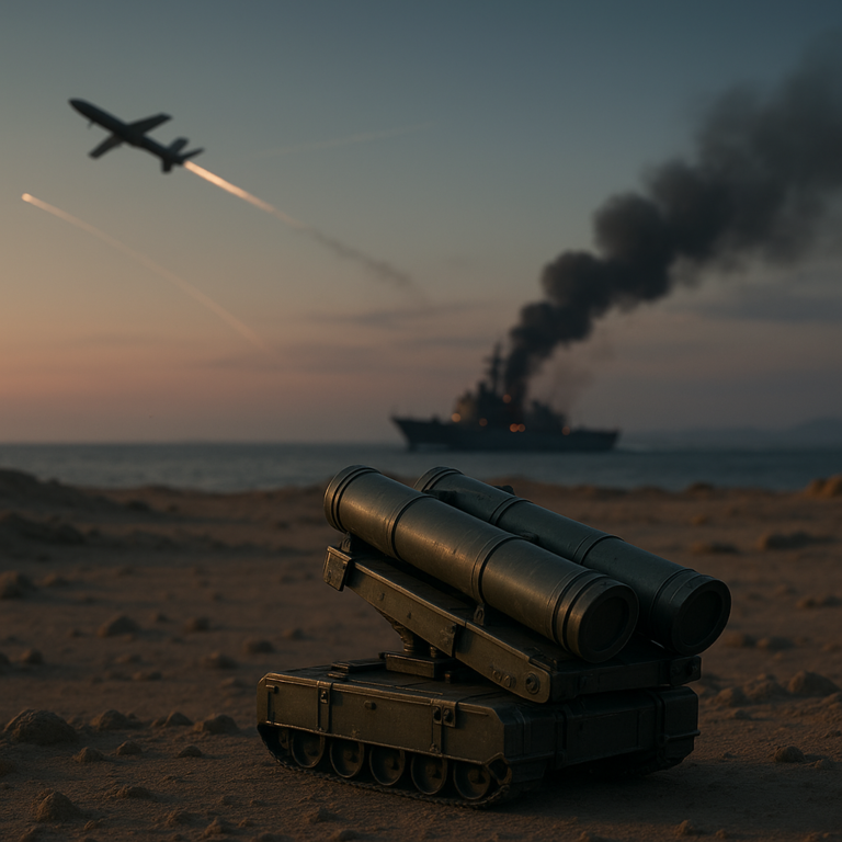 Míssil iraniano 358 de baixo custo derruba ativos dos EUA